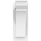 Ekena Millwork Thorton Architectural Grade PVC Outlooker with Traditional Ends, 7"W X 14"D X 18"H OUTP07X14X18THR01 - alternate 2